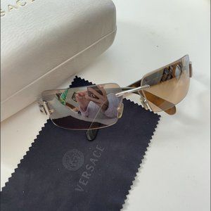 Versace Men’s Gold-tone sunglasses
